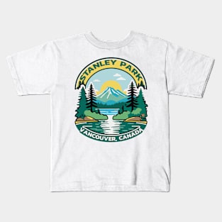 Stanley Park in Vancouver Kids T-Shirt